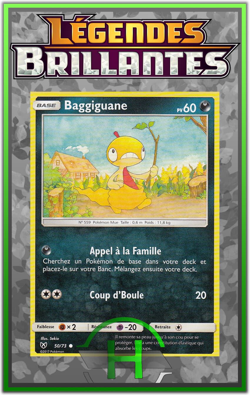 Baggiguane - SL3.5:Légendes Brillantes - 50/73 - Carte Pokémon Française