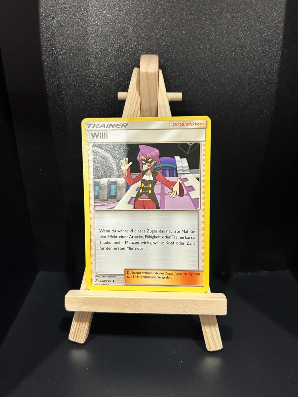 Willi 208/236 Pokemon Karte TCG aus Welten im Wandel