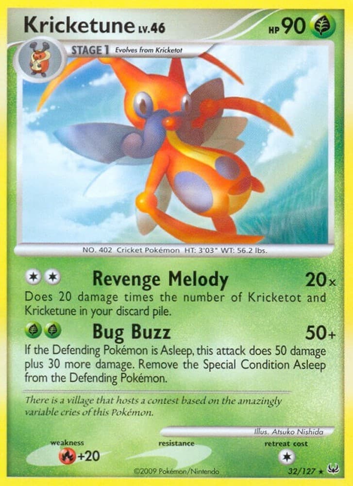 Kricketune [PL - 32/127]NM