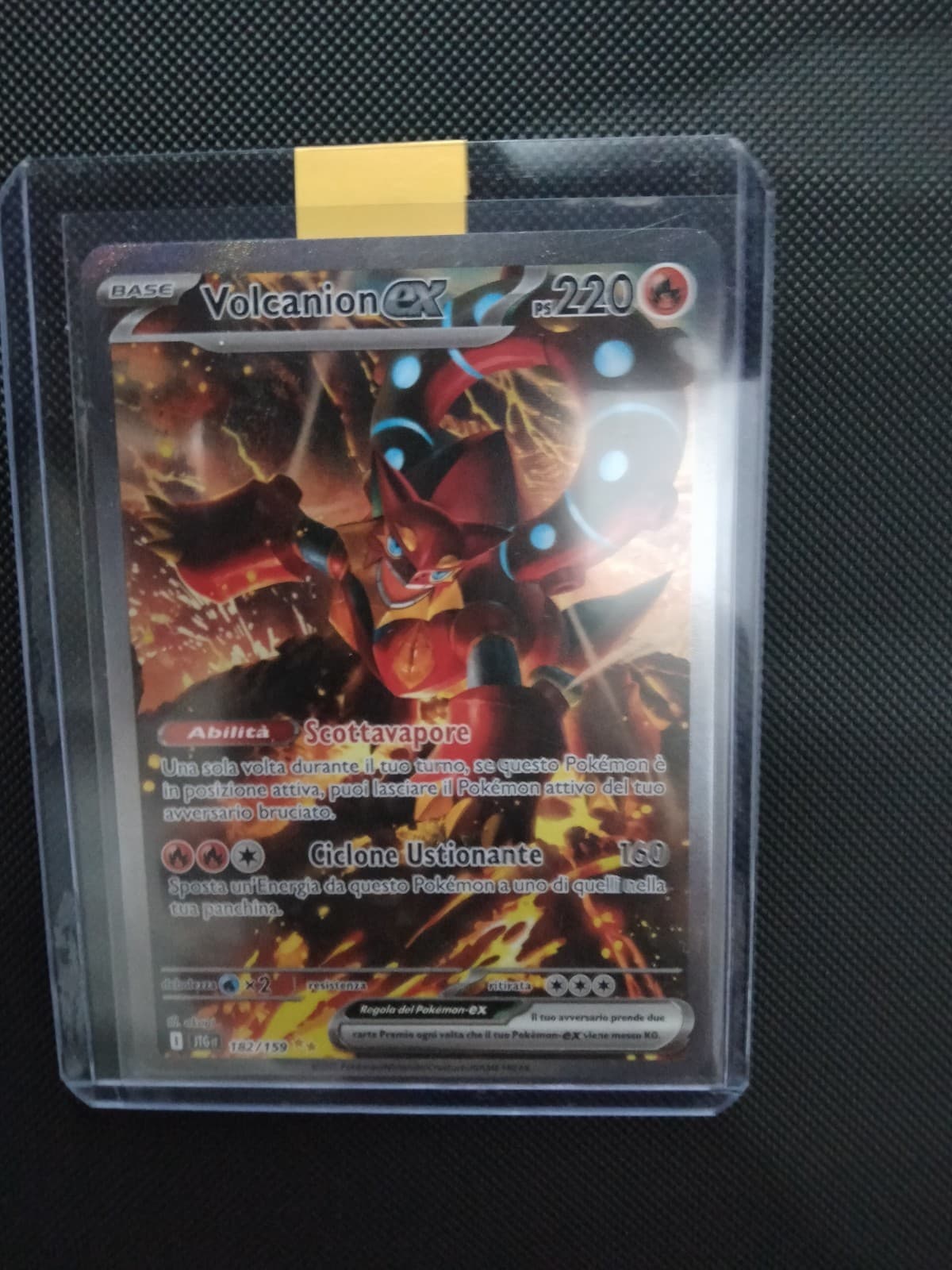 Pokémon Fuori Serie Volcanion Ex 182/159 Avventure Insieme Ita