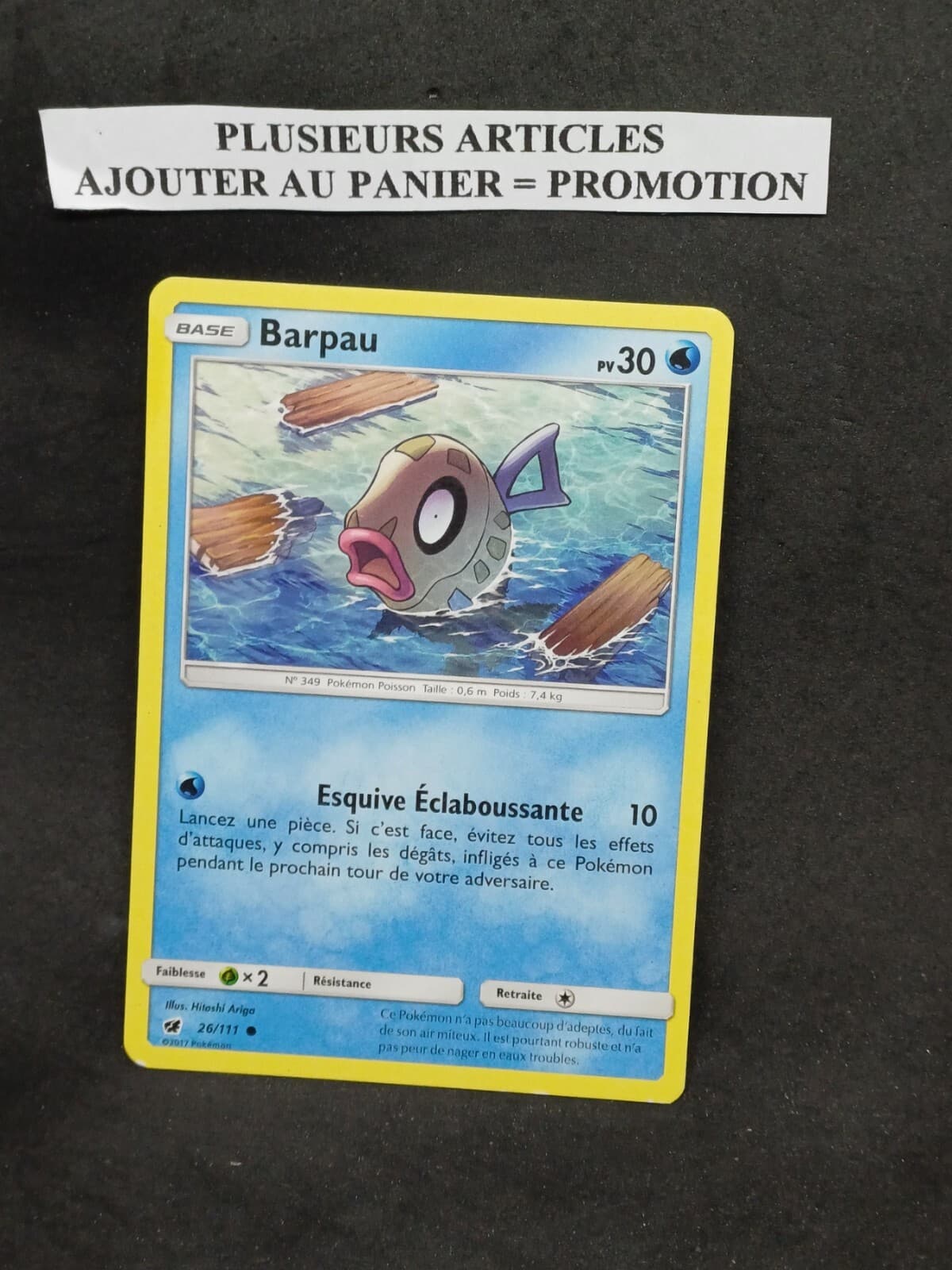 Barpau - SL4:Invasion Carmin - 26/111 - Carte Pokemon Française
