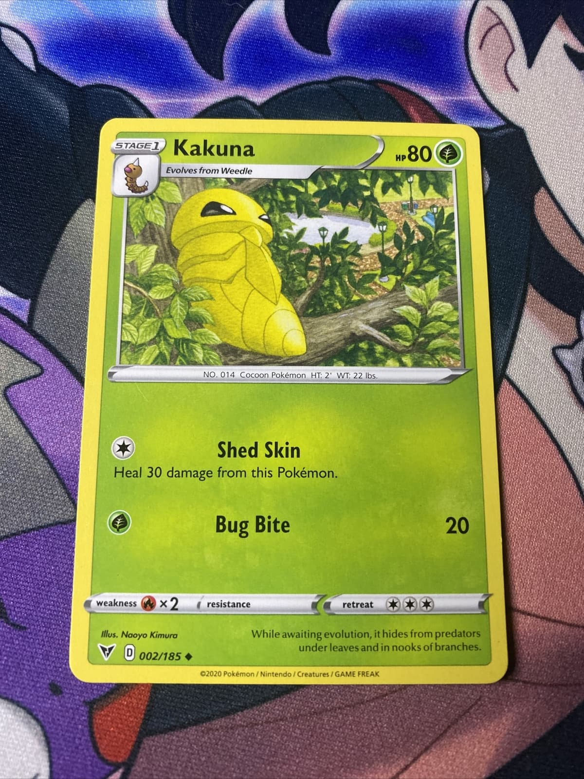 Pokemon TCG Vivid Voltage Kakuna 002/185