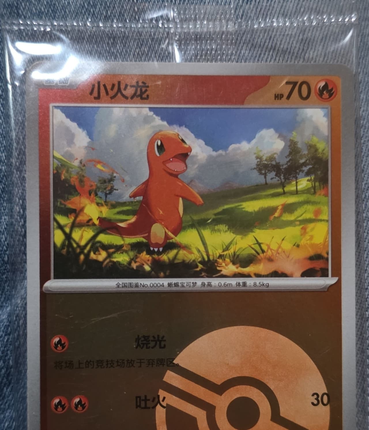 The Pokemon Company Charmander 004/165 Sv2a 151 Chinese Basic HP 70 Standard