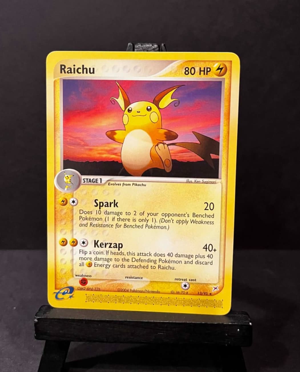 Pokemon TCG - Raichu - Team Magma vs Team Aqua - 13/95 - Regular