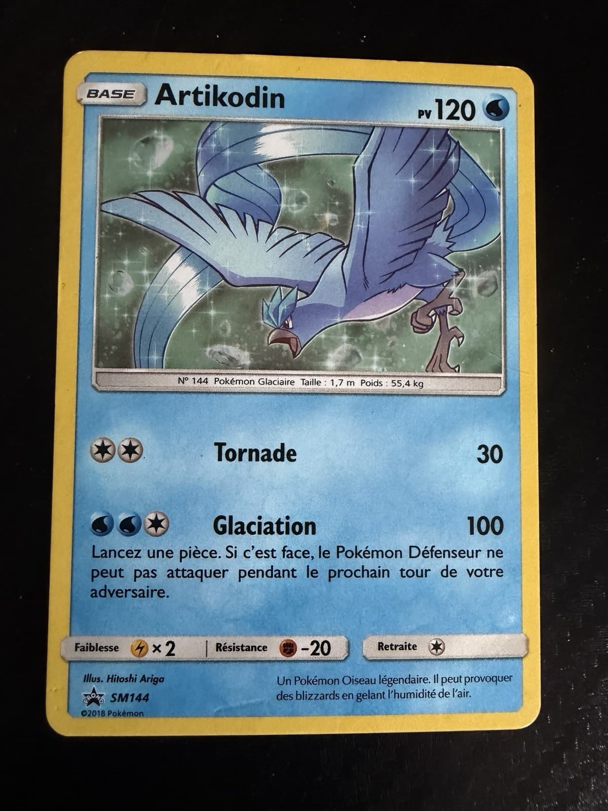 ARTIKODIN HOLO - POKÉMON SM144 PROMO SOLEIL & LUNE FR