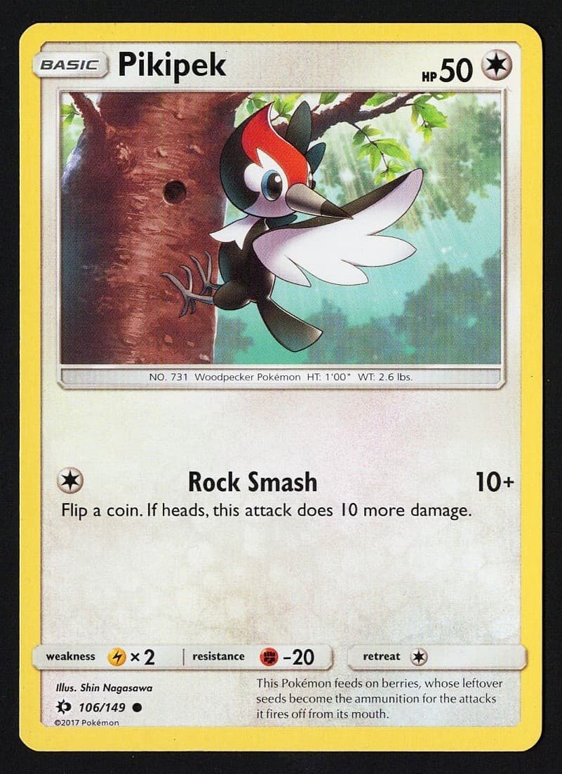 Pikipek 106/149 Sun & Moon 2017 - Pokémon TCG