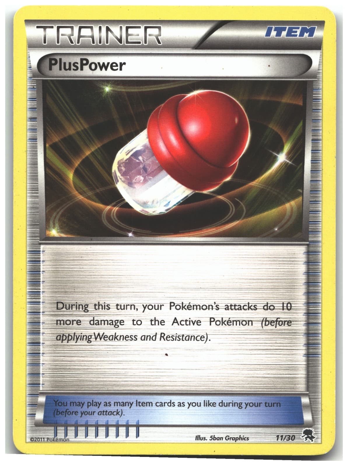 PlusPower (Zoroark) 11/30 - BW Trainer Kit: Excadrill & Zoroark - LP