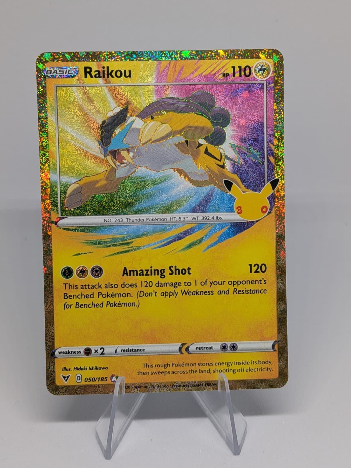 Raikou 050/185 30th Celebration Classic Collection 