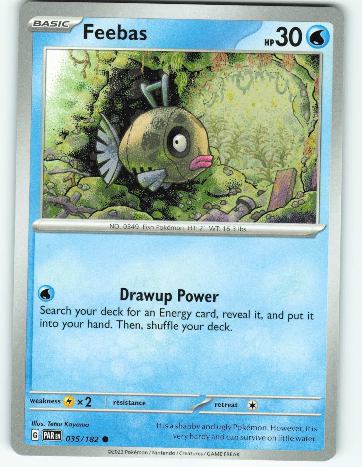 Feebas - 35/182 Paradox Rift - Pokémon TCG - 2023