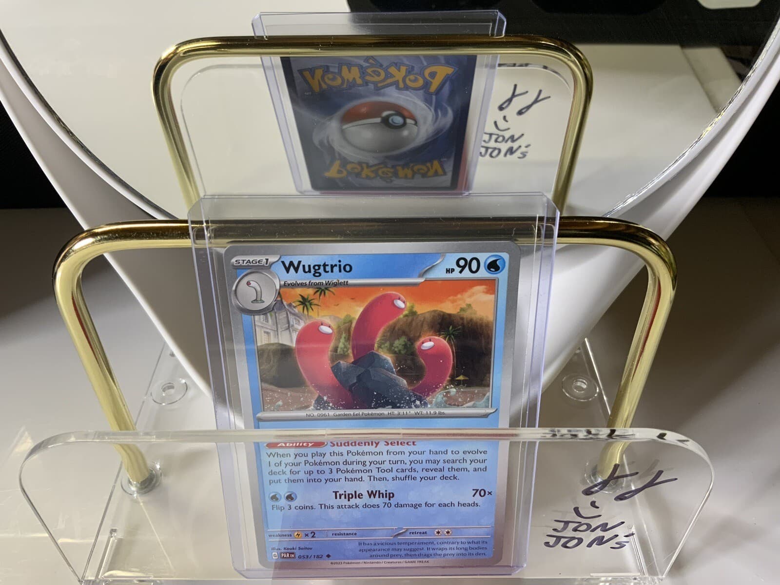 Wugtrio ~ 53~PAR~Uncommon~BASE~NM+~PKM