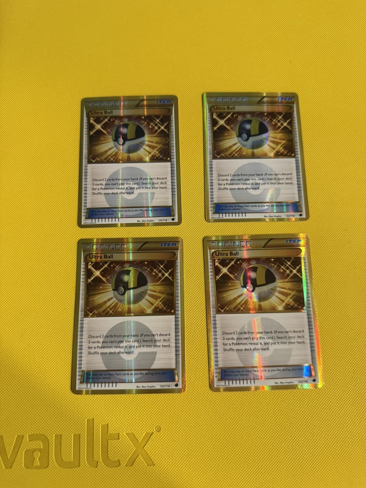 Pokemon TCG Ultra Ball Plasma Freeze 122/116