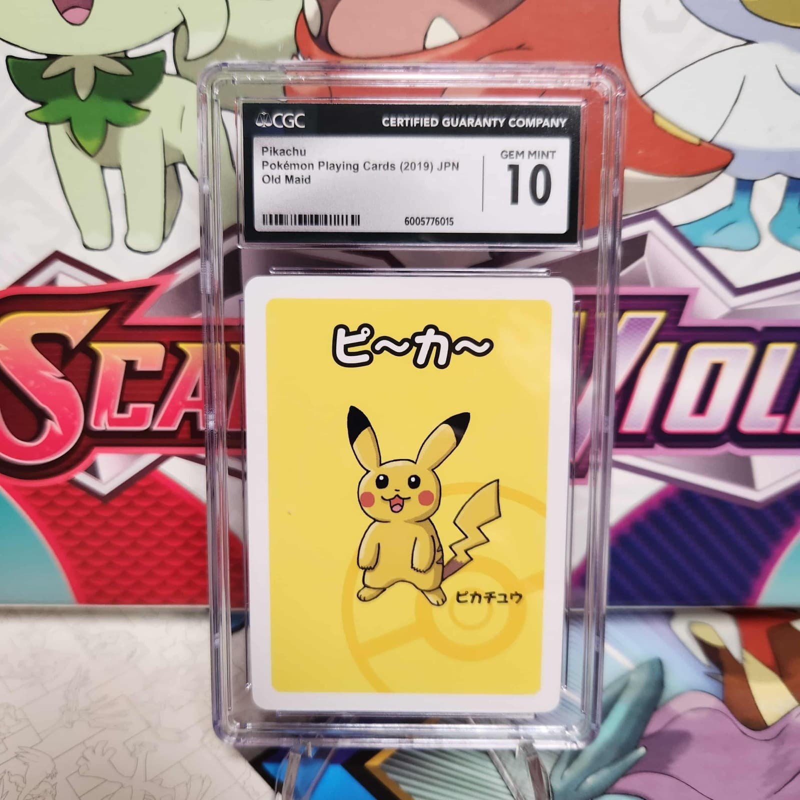 CGC 10 Pikachu Old Maid 2019 - Pokemon - Gem Mint - SHIPS FAST
