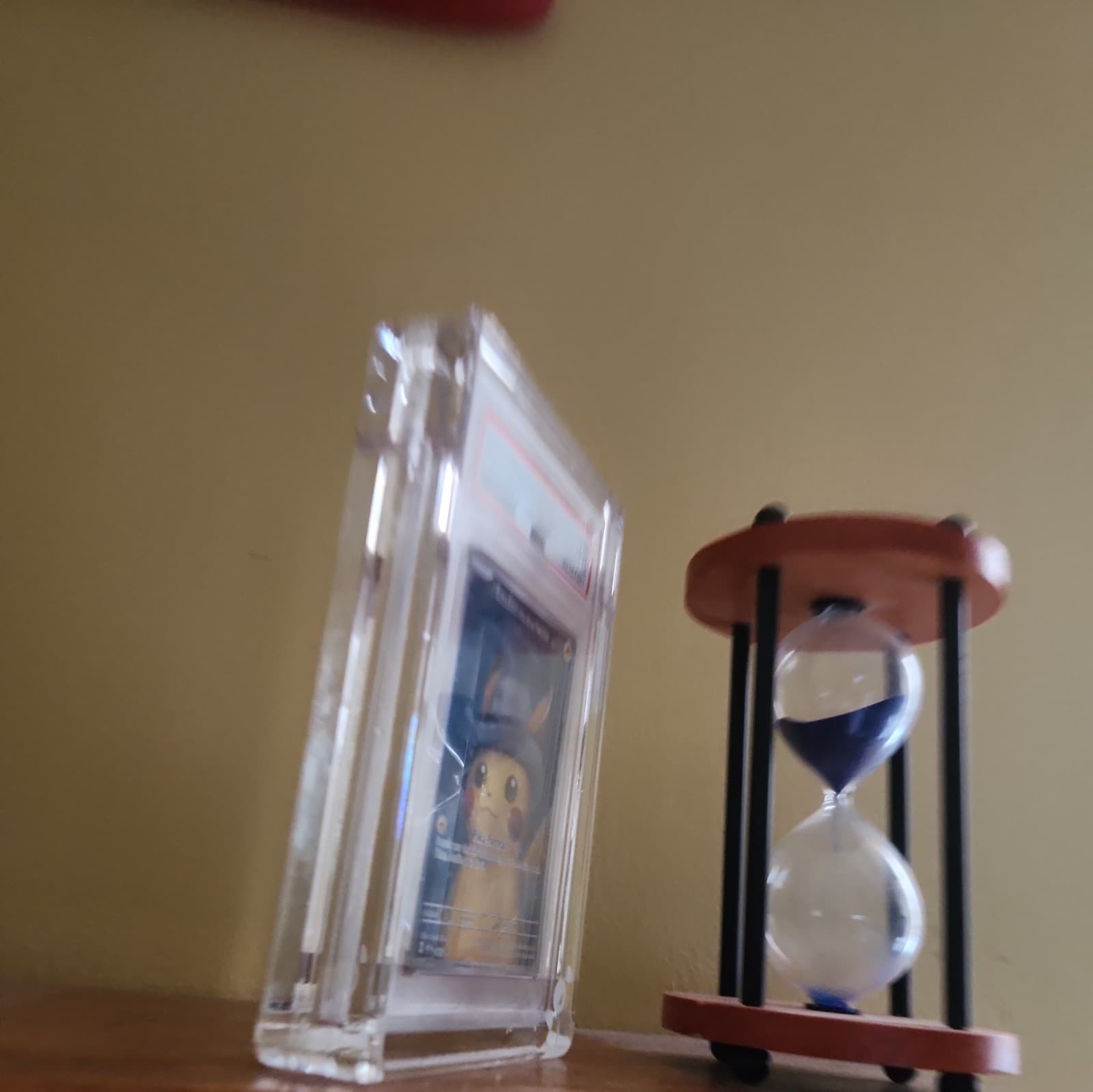 Pikachu PSA 9 WITH A GREY HAT VAN GOGH with an extra gat case!!!