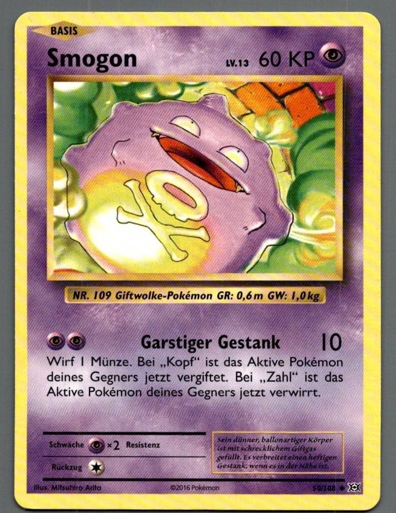 Pokemon Smogon 50/108 50/108 Deutsch