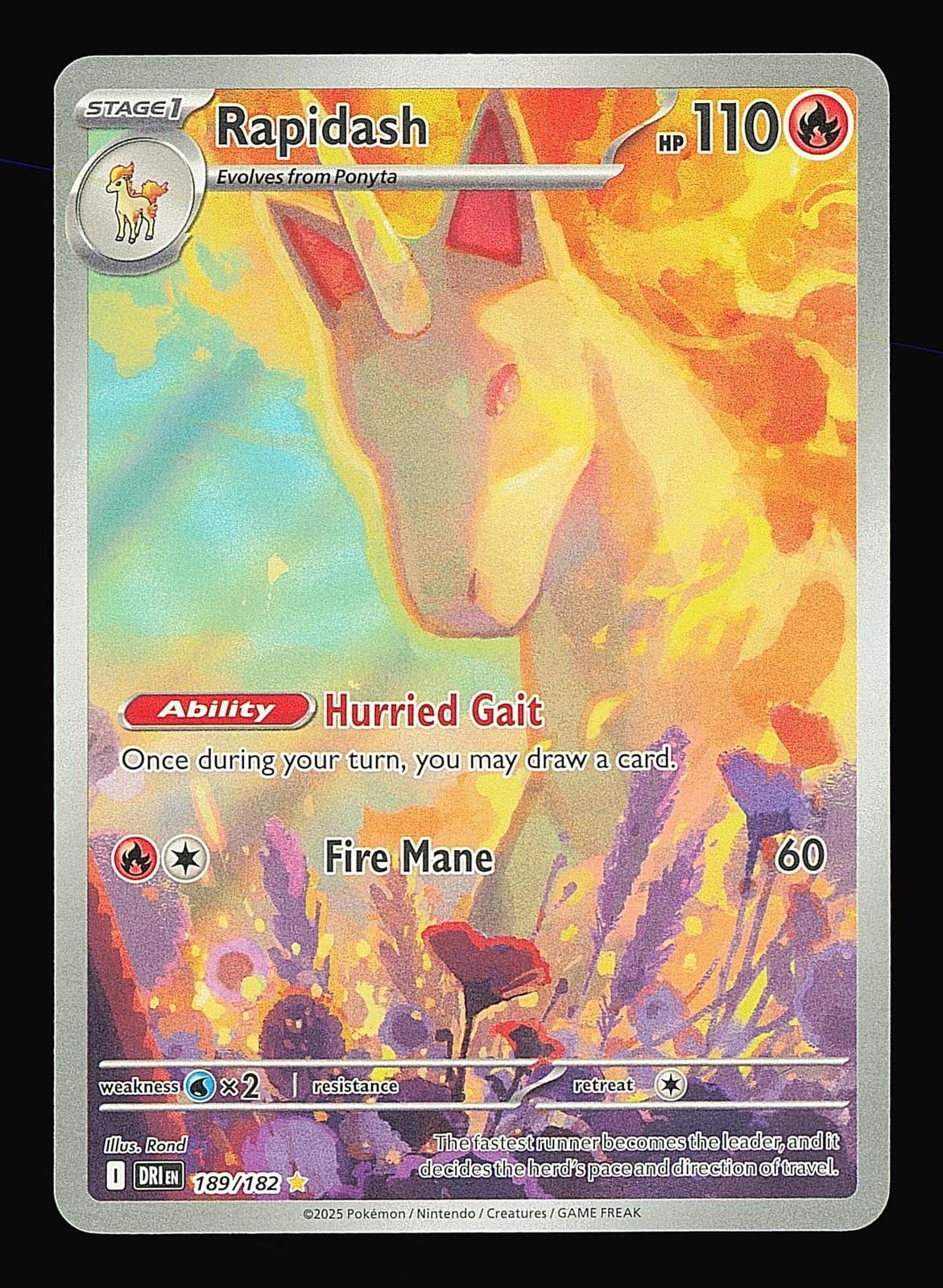 SV10: Destined Rivals #189/182 Rapidash