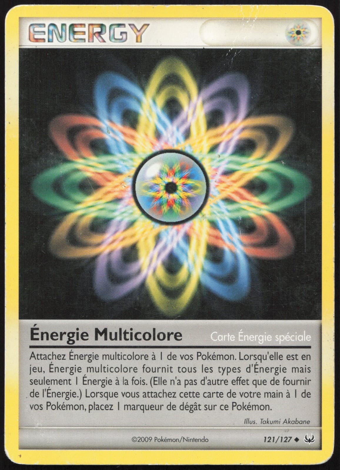 Carte Pokémon Énergie Multicolore 121/127   Platine Français