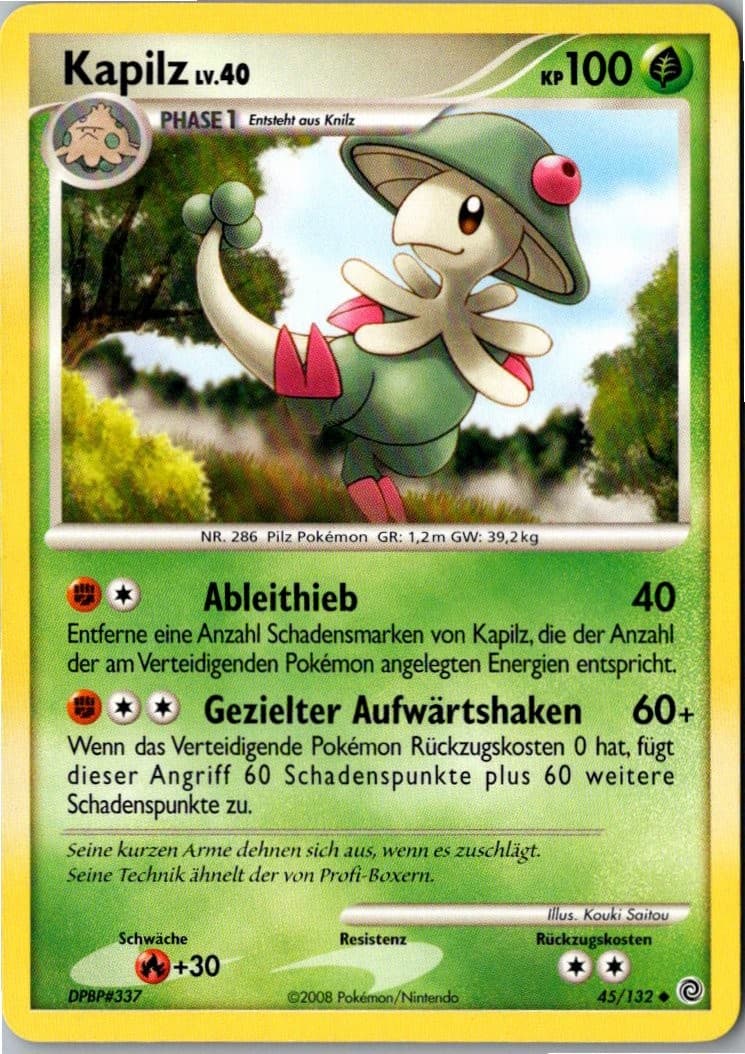 Pokemon Kapilz 45/132 Rätselhafte Wunder Deutsch