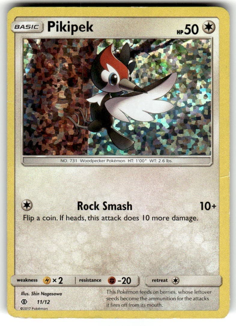 Pikipek 11/12 2017 McDonald's Holo Promo Card Pokémon