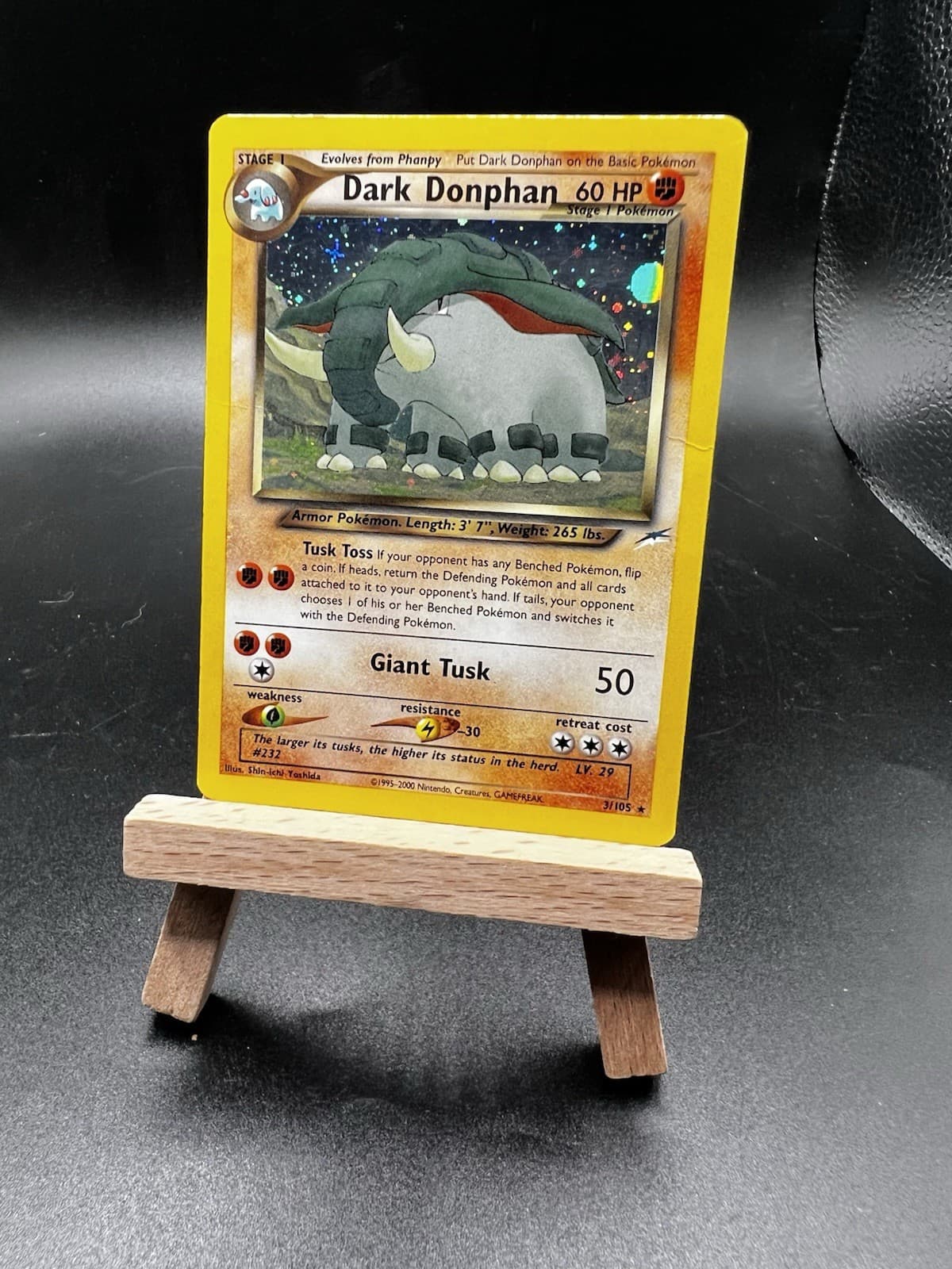 Pokemon - Neo Destiny - Dark Donphan 3/105 Unlimited Holo
