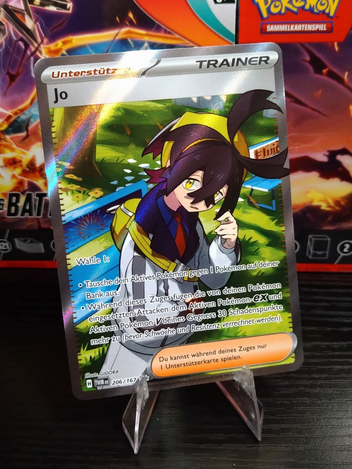 206/167 JO TWM Maskerade im Zwielicht 2024 deutsch Pokemon Karte