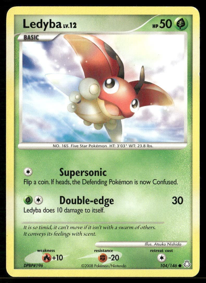 Ledyba 104/146 Common Legends Awakened Pokemon Heavily Played
