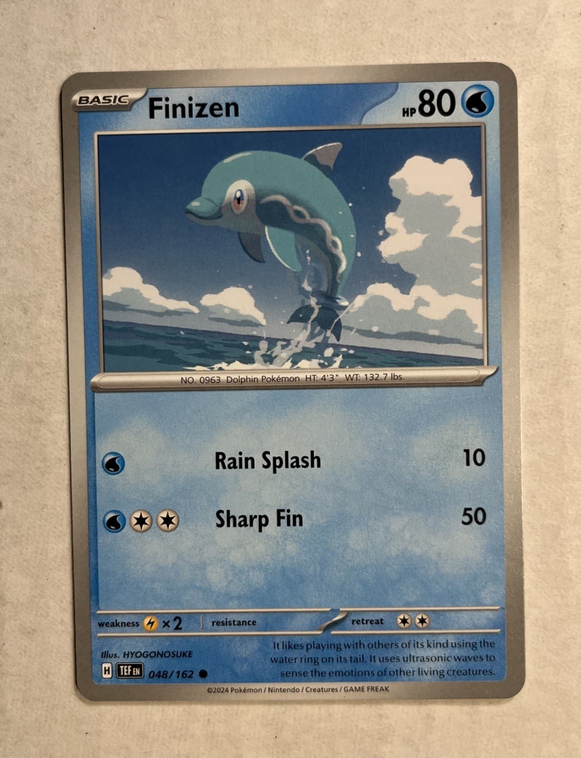 Finizen - 48/162 Temporal Forces - Pokémon TCG