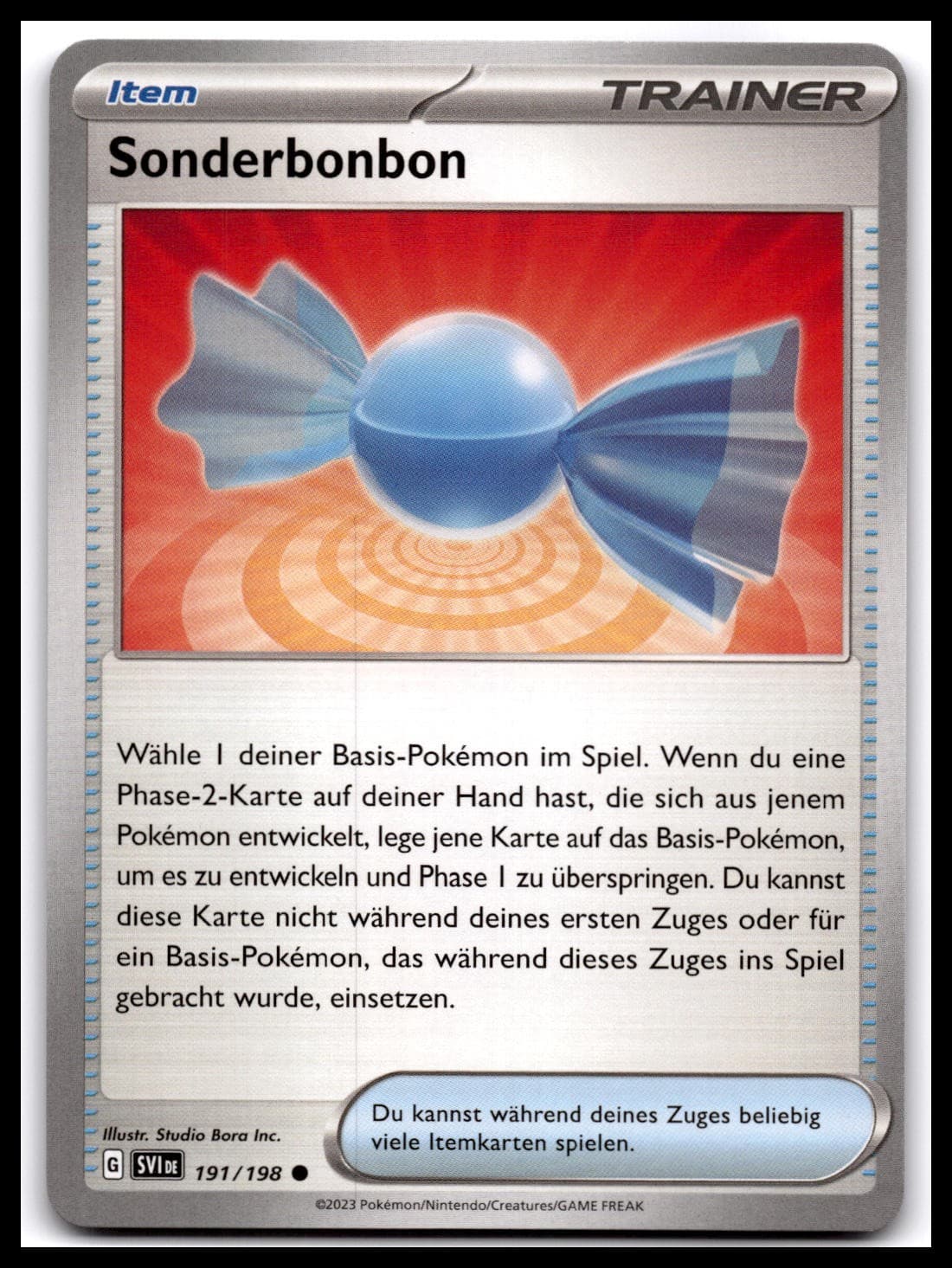 Sonderbonbon 191 Karmesin & Purpur Pokemon TCG