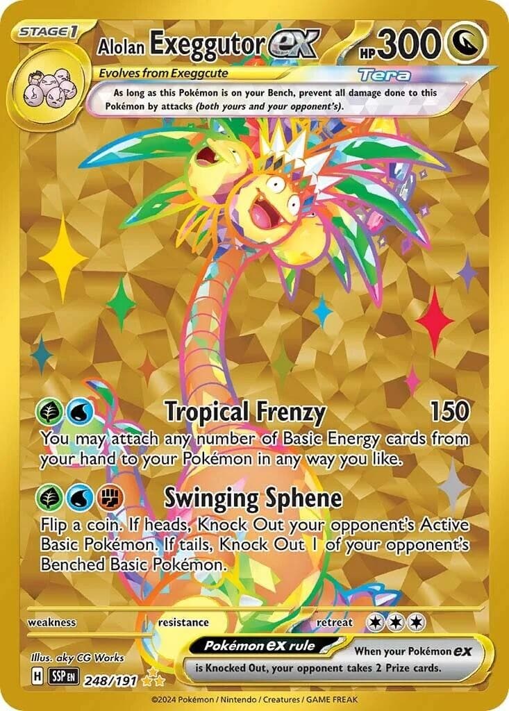 Alolan Exeggutor ex Holofoil [SSP - 248/191]