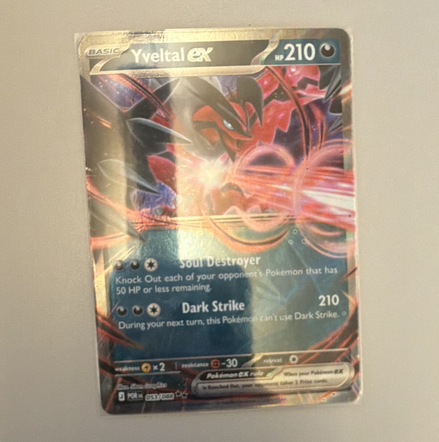 Pokemon TCG Yveltal EX - Perfect Order POR 053/088