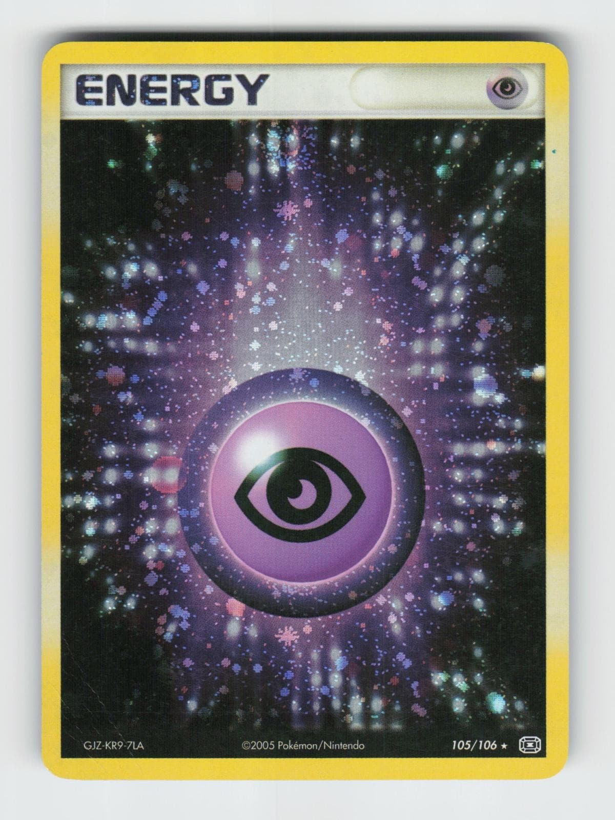Psychic Energy 105/106 Rare Emerald Pokemon 2005 MP