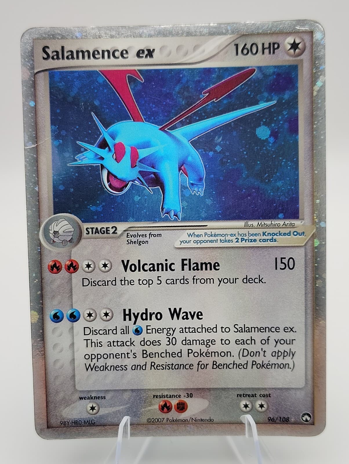 Pokémon Salamence ex EX Power Keepers 96/108 Holo MP