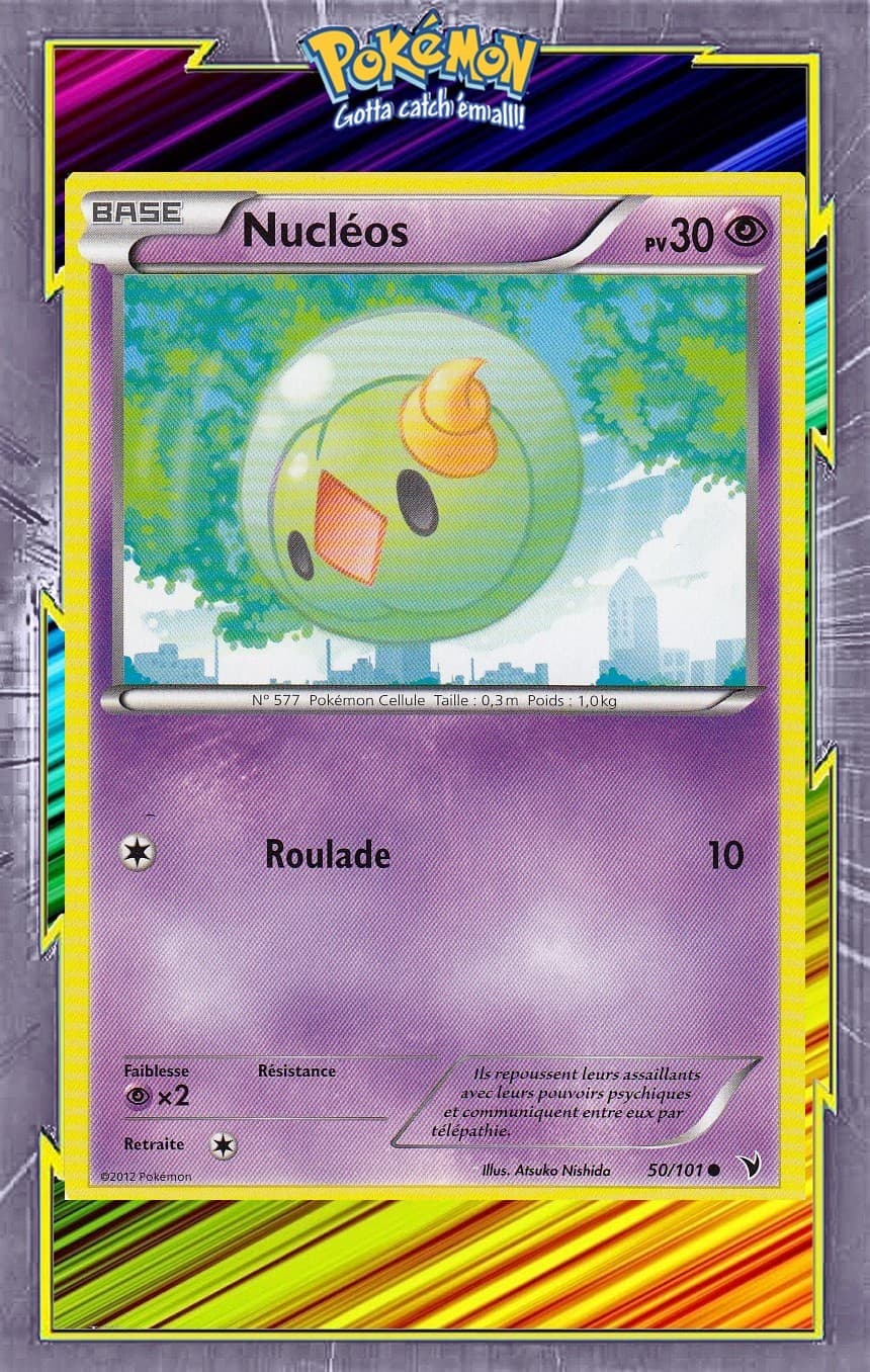 Nucléos - NB03:Nobles Victoires  - 50/101 - Carte Pokemon Française