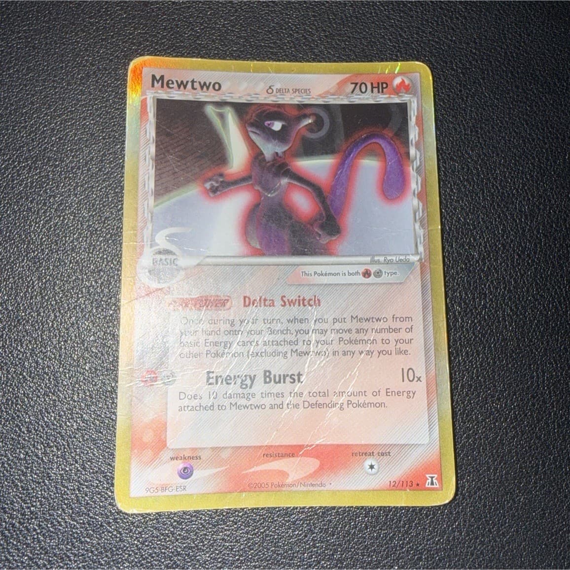 Pokemon/Nintendo Mewtwo #12 Delta Species 12/113 2005 English Rare 70 HP