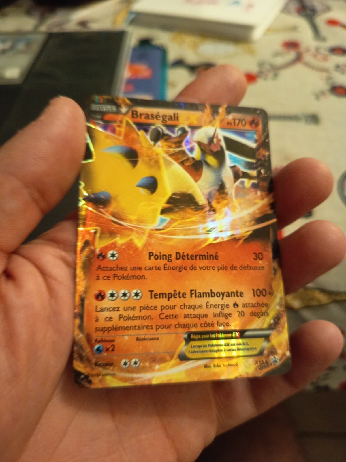 Braségali EX XY54 Pokémon Promo XY - Français