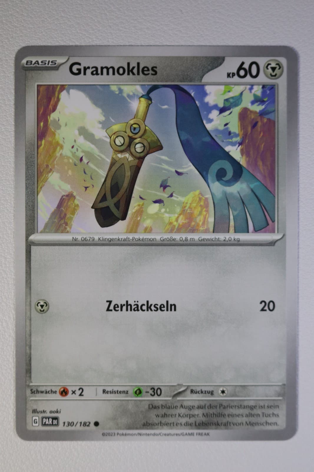 Pokemon Karmesin & Purpur Paradoxrift - Gramokles 130/182
