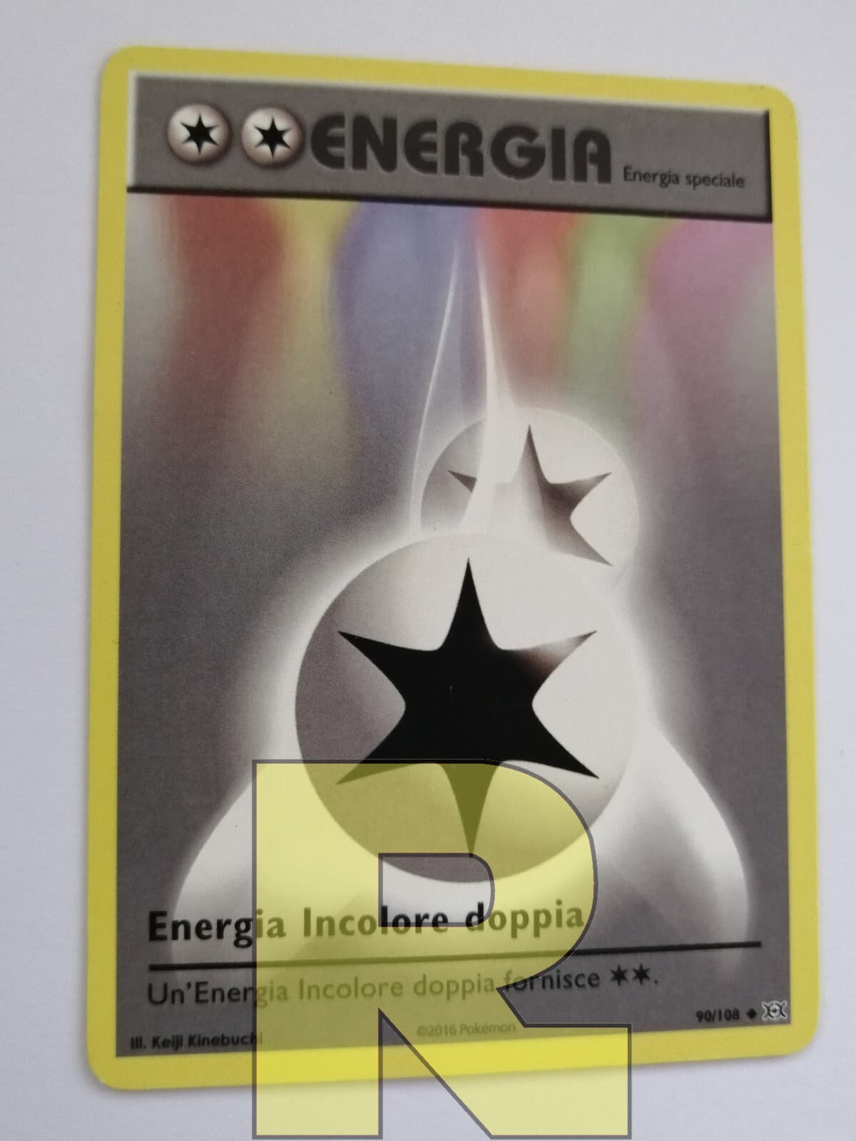 Energia Incolore Doppia ® Evoluzioni 90/108 ® Non Comune ® Italiano Good+