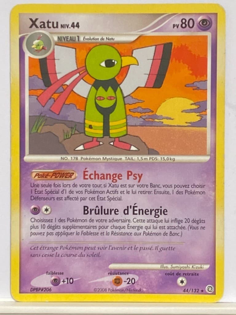 Xatu 44/132 D&P Merveilles Secrètes carte Pokemon FR