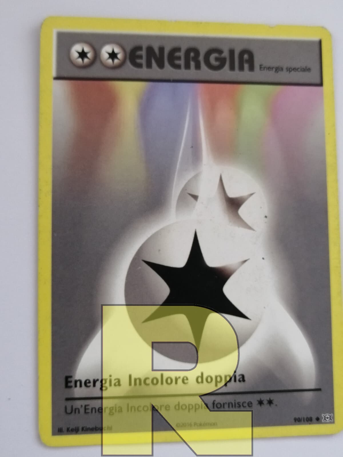 Energia Incolore Doppia ® Evoluzioni 90/108 ® Non Comune ® Italiano Good-