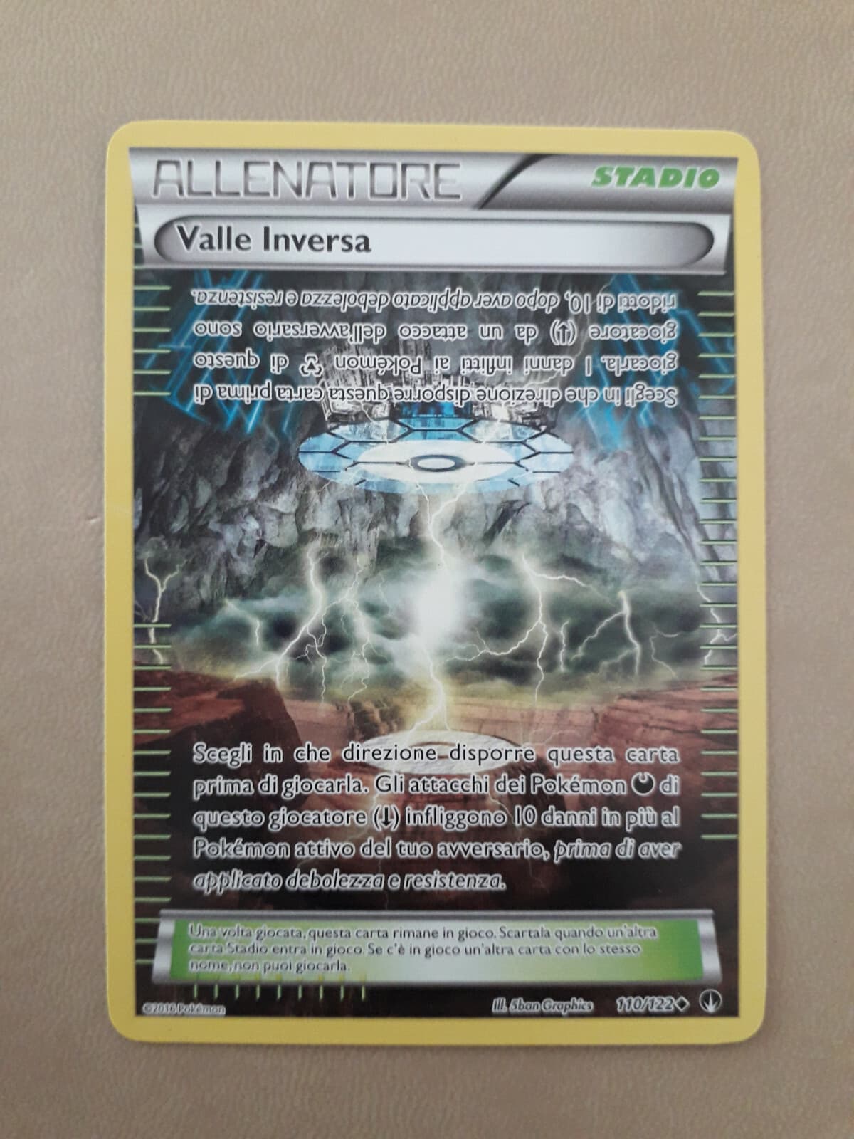 Pokemon Valle Inversa 110/122 XY Turbo Crash Italiano