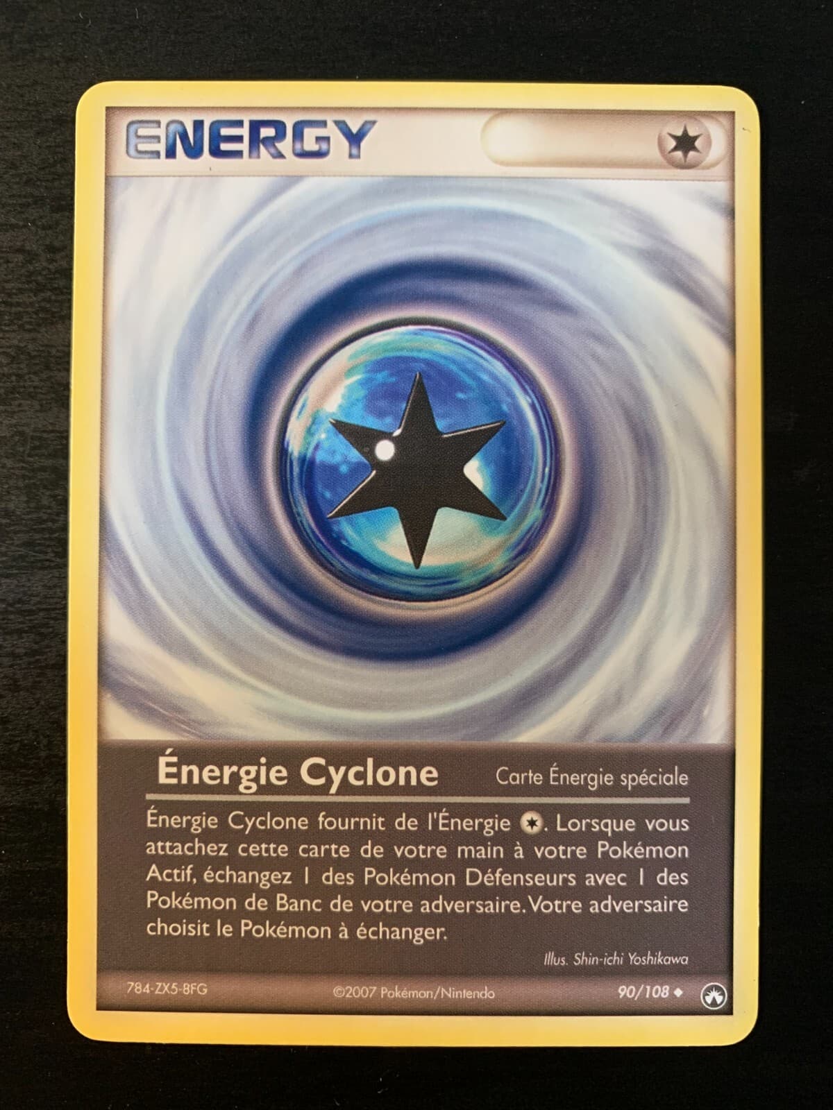 Carte Pokémon UNCO Energie Cyclone 90/108 EX Gardiens du Pouvoir Bloc EX FR