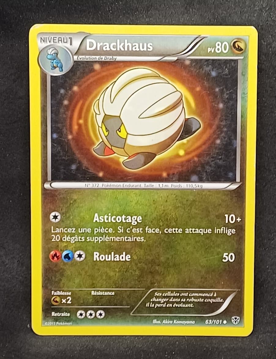 Drackhaus - N&B: Explosion Plasma - 63/101 - Carte Pokémon Française