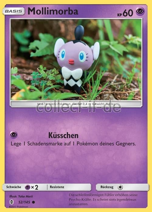 Pokemon - 52/145 Mollimorba - Sonne und Mond - Stunde der Wächter