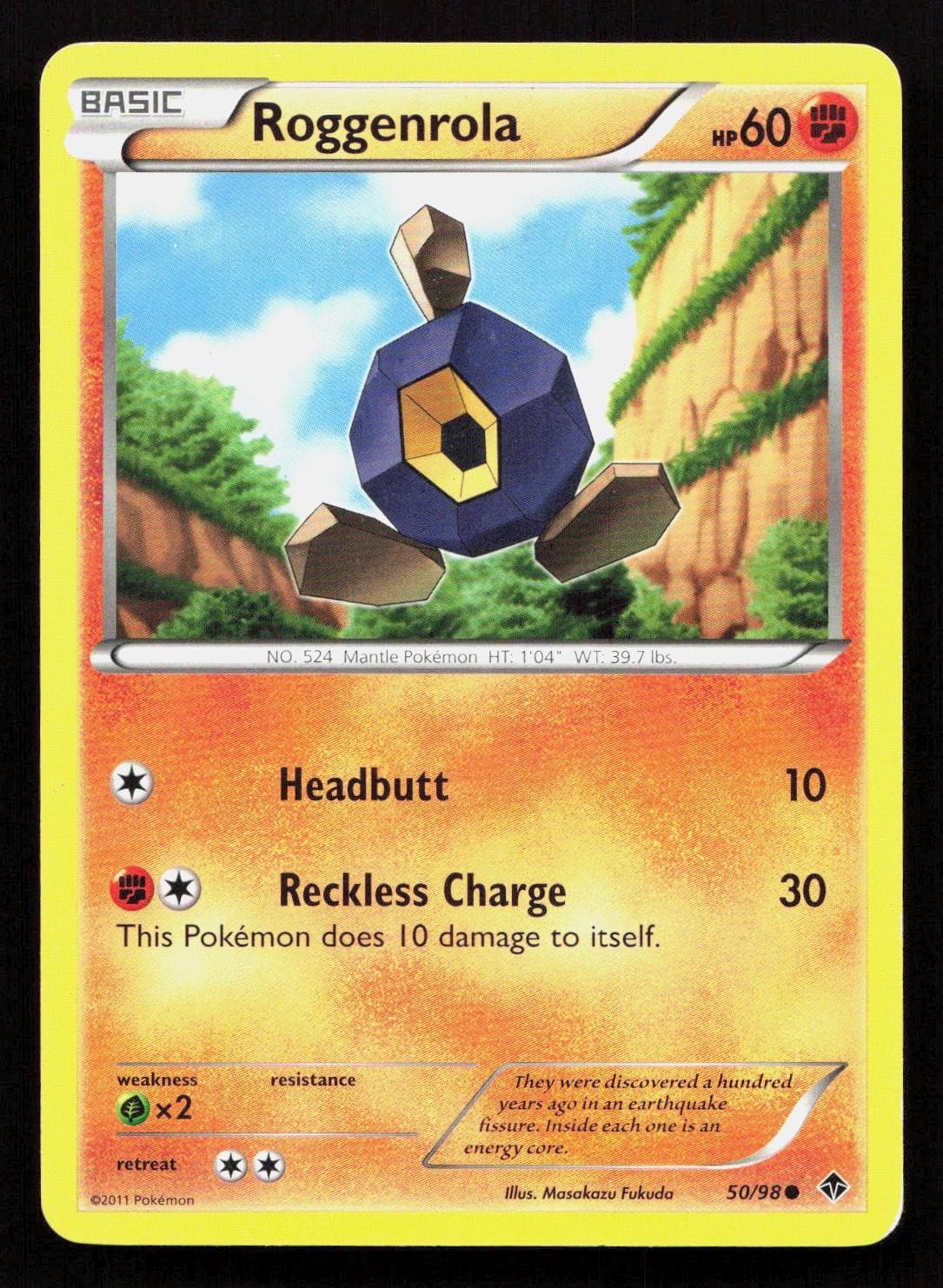 ROGGENROLA 50/98 Pokemon EMERGING POWERS