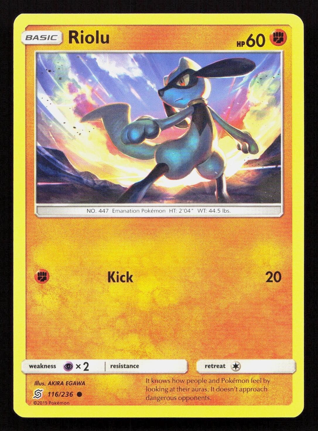 RIOLU 116/236 Pokemon UNIFIED MINDS
