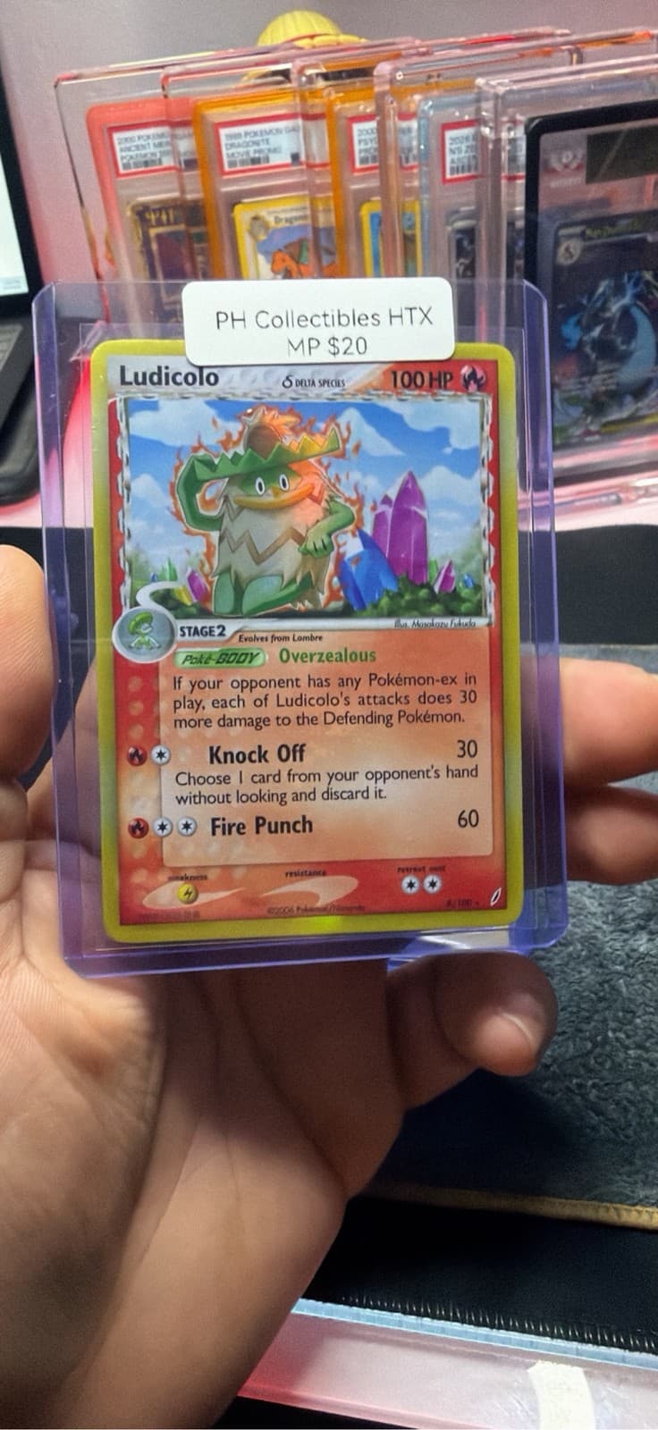 Ludicolo (Delta Species) 6 - Crystal Guardians Pokemon 2006