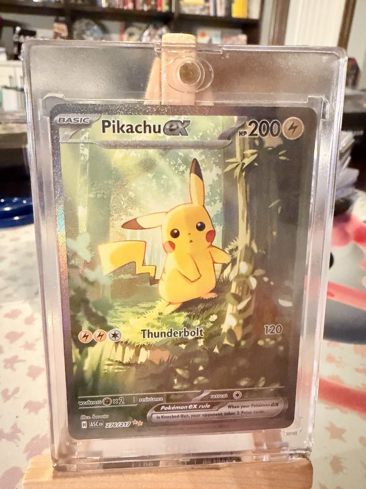 Pokémon Pikachu ex Special Illustration Rare - 276/217 PSA 10 POTENTIAL 🔥