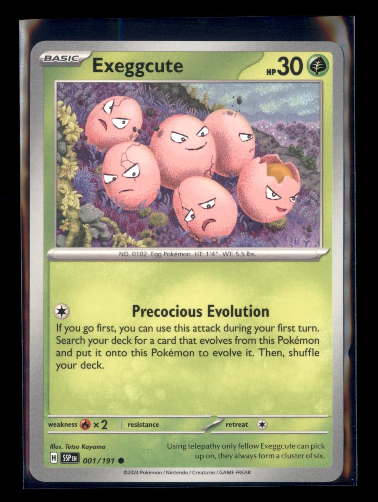 Pokemon Surging Sparks - Exeggcute #1