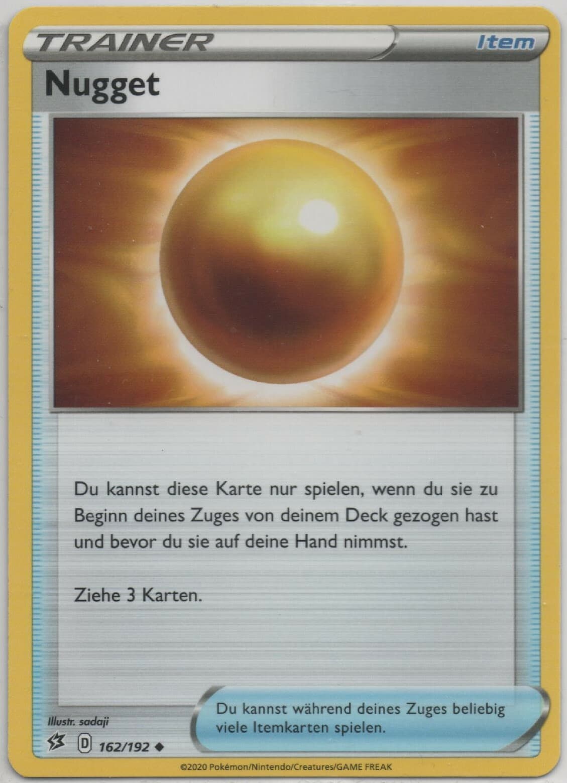Pokemon - SWSH02 - Clash der Rebellen (TCG)/Deutsch - Nugget - 162/192 ♦