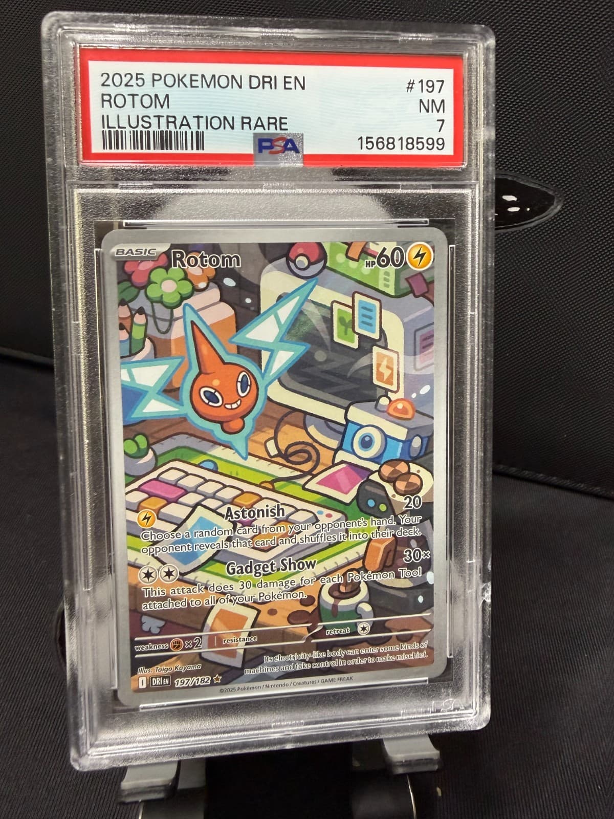 Rotom 197/182 Special Illustration Rare Pokemon PSA 10 (English)