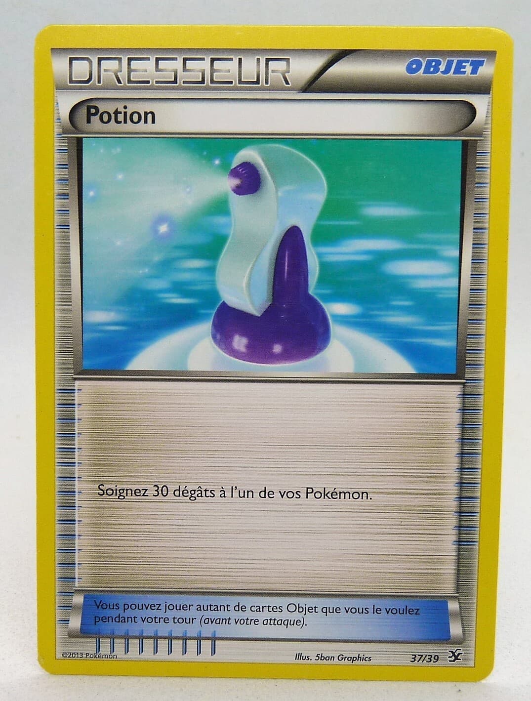 Carte Pokemon  Dresseur  potion 37/39 - Bienvenue à Kalos    Francaise 2013 tbe